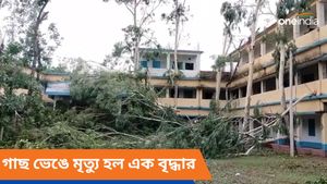 বিধ্বংসী ঝড় ইসলামপুরে, প্রাণভয়ে খাটের নীচে লুকালো মানুষজন