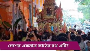মহিষাদলের রথযাত্রায় জন সমাগম, বলরাম, সুভদ্রা নয়,প্রভু জগন্নাথের সঙ্গে কে থাকেন এই রথে?  