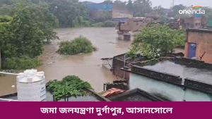 বৃষ্টিতে গাড়ুই নদীর জলে ভাসল আসানসোল, দুর্গাপুরে জল ঢুকল একতলা বাড়িতে
