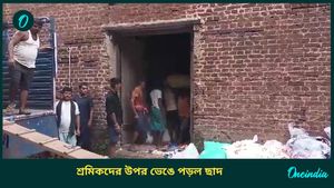 গুদামের ভিতরে ঘুমিয়ে ছিলেন শ্রমিকরা, ছাদ ভেঙে মর্মান্তিক ঘটনা হাওড়ায়