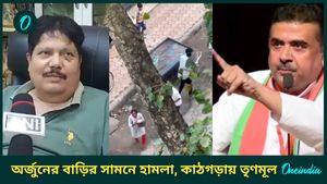 Arjun Singh: তৃণমূলের মদতেই অর্জুনের বাড়ির সামনে গুলি-বোমা, শাহের মন্ত্রককে ট্যাগ করে দাবি শুভেন্দুর