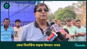 শিরদাঁড়া বেঁকিয়ে দেওয়া হবে, বিরোধীদের হুমকি দিলেন উদয়ন গুহ 
