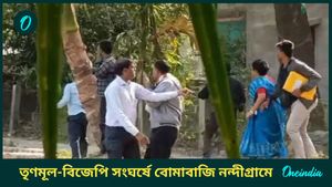 Nandigram: সামান্য সমবায় ভোটেও মুড়ি-মুড়কির মতো বোমা! তৃণমূল-বিজেপি সংঘর্ষে রণক্ষেত্র নন্দীগ্রাম