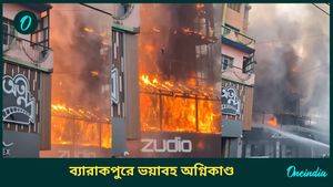 Barrackpore Fire: ব্যারাকপুরে শপিং মলে বিধ্বংসী আগুন, পুড়ে ছাই বস্ত্র বিপণী থেকে নামী রেস্তোরাঁ