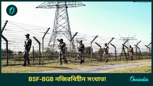 ভারতের ভূখণ্ডে 'দাদাগিরি' বাংলাদেশ সেনার! 'বন্দে মাতারম' বলে সীমান্তের দিকে এগোচ্ছেন মানুষ, অ্যালার্ট বিএসএফে