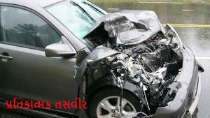 જામનગરમાં ગોજારો અકસ્માત, 4નાં મોત 1 ઘાયલ