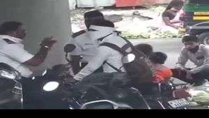 સુરતમાં TRB જવાનનો દાદાગીરીનો વિડીયો વાયરલ