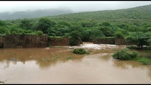 વરસાદી તાંડવ વચ્ચે ગાંડી ગીર શોળે કળાએ ખીલી ઉઠી, સોનરખ અને કાળવા નદીમાં ઘોડાપૂર
