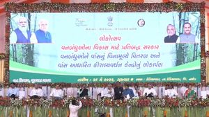 CM ભૂપેન્દ્ર પટેલના હસ્તે થયું વાંસ આધારિત કૌશલ્યવર્ધન કેન્દ્રોનું લોકાર્પણ