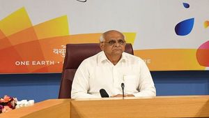 અમદાવાદમાં યોજાનારી અર્બન-20 લોગો-વેબસાઇટ-વેલકમ સોંગનું મુખ્યમંત્રી ભૂપેન્દ્ર પટેલે લોન્ચીંગ કર્યુ