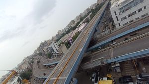 વડાપ્રધાન નરેન્દ્રભાઈ મોદીના હસ્તે રૂ. ૧૨૯.૫૩.કરોડ નાં ખર્ચે તૈયાર થયેલ બ્રીજનું લોકાર્પણ