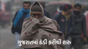 Gujarat Weather: ગુજરાતમાં કાતિલ ઠંડીનો કહેર ફરીથી શરુ, વાતાવરણ રહેશે વાદળછાયુ