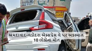 અમદાવાદ-વડોદરા એક્સપ્રેસ વે પર સર્જાયો ગમખ્વાર અકસ્માત, 10 લોકોના મોત