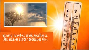 Heat Stroke In Gujarati: સુરતમાં ગરમીના કારણે હાલબેહાલ, હીટ સ્ટ્રોકના કારણે 10 લોકોના મોત