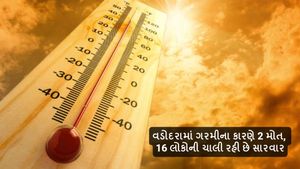 Vadodara heatwave Alert: વડોદરામાં ગરમીના કારણે 2 મોત, 16 લોકોની ચાલી રહી છે સારવાર