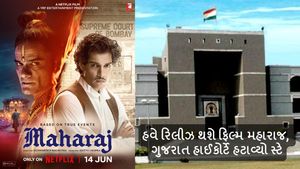 Netflix film Maharaj : હવે રિલીઝ થશે ફિલ્મ મહારાજ, ગુજરાત હાઈકોર્ટે હટાવ્યો સ્ટે