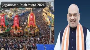 Jagannath Rath Yatra 2024: અમદાવાદમાં ભગવાન જગન્નાથની રથયાત્રાનો પ્રારંભ, અમિત શાહે કરી મંગળા આરતી