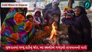 ગુજરાતમાં વધ્યું ઠંડીનું જોર, આ સ્થળોએ ગગડ્યો તાપમાનનો પારો