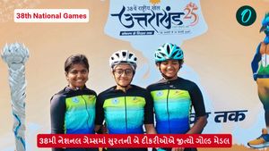 38મી નેશનલ ગેમ્સમાં સુરતની બે દીકરીઓએ જીત્યો ગોલ્ડ મેડલ