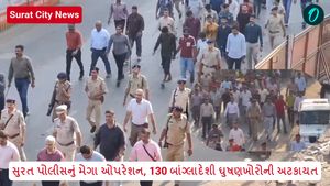 Gujarat Police: ગુજરાત પોલીસનું મેગા ઓપરેશન, 577 બાંગ્લાદેશી ઘુષણખોરોની અટકાયત
