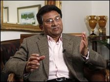 पाक भारत को लेकर संवेदनशीलः मुशर्रफ़