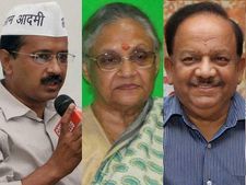 दिल्ली में कांग्रेस को हराएंगे केजरीवाल, जीतेगी भाजपा