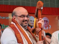 दिल्ली में भाजपा की सरकार बनाने के पक्ष में शाह