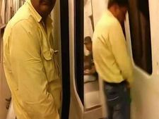 नियम-कानून छोड़िये इसने तो शर्म को ताक पर रख मेट्रो में कर दिया पेशाब, फोटो वायरल
