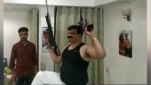 MLA कुंवर प्रणव सिंह चैंपियन भाजपा से निलंबित, बंदूकों संग डांस का वीडियो हो रहा है वायरल