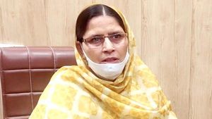 हरियाणा की मंत्री कमलेश ढांडा ने राममंदिर निर्माण के लिए 2,51000 रुपए चंदा दिया