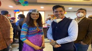 आम आदमी पार्टी में शामिल हुईं मिस इंडिया दिल्ली 2019 मानसी सहगल