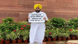किसान आंदोलन में फूट डालने की साजिश रच रही मोदी सरकार: भगवंत मान