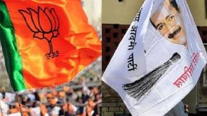 AAP का आरोप, भाजपा की लापरवाही से स्कूल के बच्चों को नहीं मिल रहा राशन, नहीं ले रहे हैं कोई जवाबदेही