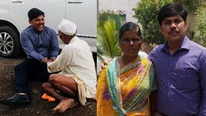 Ramesh Gholap Viral Photos : कभी पिता बनाते थे पंक्चर, मां बेचती थीं चूड़ियां और बेटा बना IAS