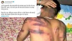 Fact check: प्रोटेस्ट के दौरान पुलिस ने छात्रों को बेरहमी से पीटा? जानें क्या है इस वायरल फोटो का सच