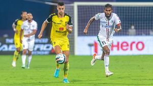 ISL 2022 : रोमांचक मुकाबले में बगान ने हैदराबाद को हराया, चौथे स्थान पर बनाई जगह
