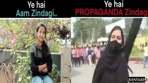 Fact Check: जींस पहने लड़की बताई जा रही है हिजाब गर्ल मुस्कान, जानें क्या है सच?