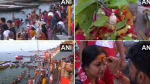 Akshay Tritiya 2022: 'अक्षय तृतीया' आज, भक्तों ने गंगा में लगाई आस्था की डुबकी