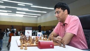 ग्रैंडमास्टर विश्वनाथन आनंद ने कार्लसन को हराकर चौथा स्थान हासिल किया