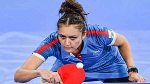 एशियाई टेबल टेनिस टूर्नामेंट के सेमीफाइनल में पहुंची मनिका बत्रा, क्वार्टर में चीनी ताइपे की खिलाड़ी को हराया