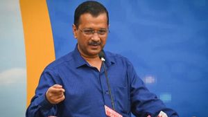 MCD exit poll : एग्जिट पोल में 'आप' की जीत से गदगद केजरीवाल, दिल्लीवासियों को दिया धन्यवाद 