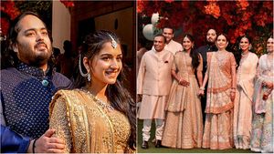 अनंत अंबानी और राधिका मर्चेंट की ग्रैंड इंग्जेमेंट का सामने आया पहला वीडियो, कुत्ते ने निभाई एक खास रस्म