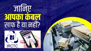 IRCTC QR  code Service: 'अब बदबूदार या गंदे कंबल को नहीं होगा झेलना', रेलवे ने शुरू की ये खास सेवा 