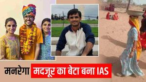 Labour Day: बेटा सोहनलाल LBSNAA में ले रहा IAS की ट्रेनिंग, मां मनरेगा में कर रही मजूदरी