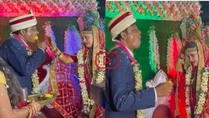 Video: स्टेज पर दूल्हे ने कर दी ऐसी हरकत, शर्म से लाल हुई दुल्हन, लोग बोले- कैंसिल कर दो शादी!