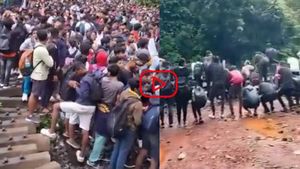 Dudhsagar Waterfalls को करीब से देखने पर क्यों लगी रोक? पर्यटकों से  GRP ने करा ली उठक- बैठक, Video