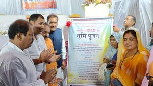 Satna News: 21 करोड़ में बनेगी अमरपाटन आंतरिक फोरलेन सड़क, राज्य मंत्री रामखेलावन ने किया भूमिपूजन