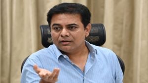 हैदराबाद: सांप्रदायिक समस्याओं से मुक्त होकर आगे बढ़ रहा है तेलंगाना: केटीआर