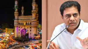 हैदराबाद: केटीआर बोले-  2024 तक पूरी हो जाएगी 'चारमीनार पैदल यात्री परियोजना'