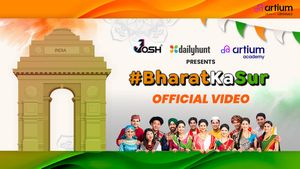 जोश और आर्टियम ने पेश किया 'भारत का सुर', स्वतंत्रता दिवस के अवसर पर भारत का सबसे बड़ा यूजीसी एंथेम